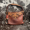 American Darling Brown Leather Hobo Bag