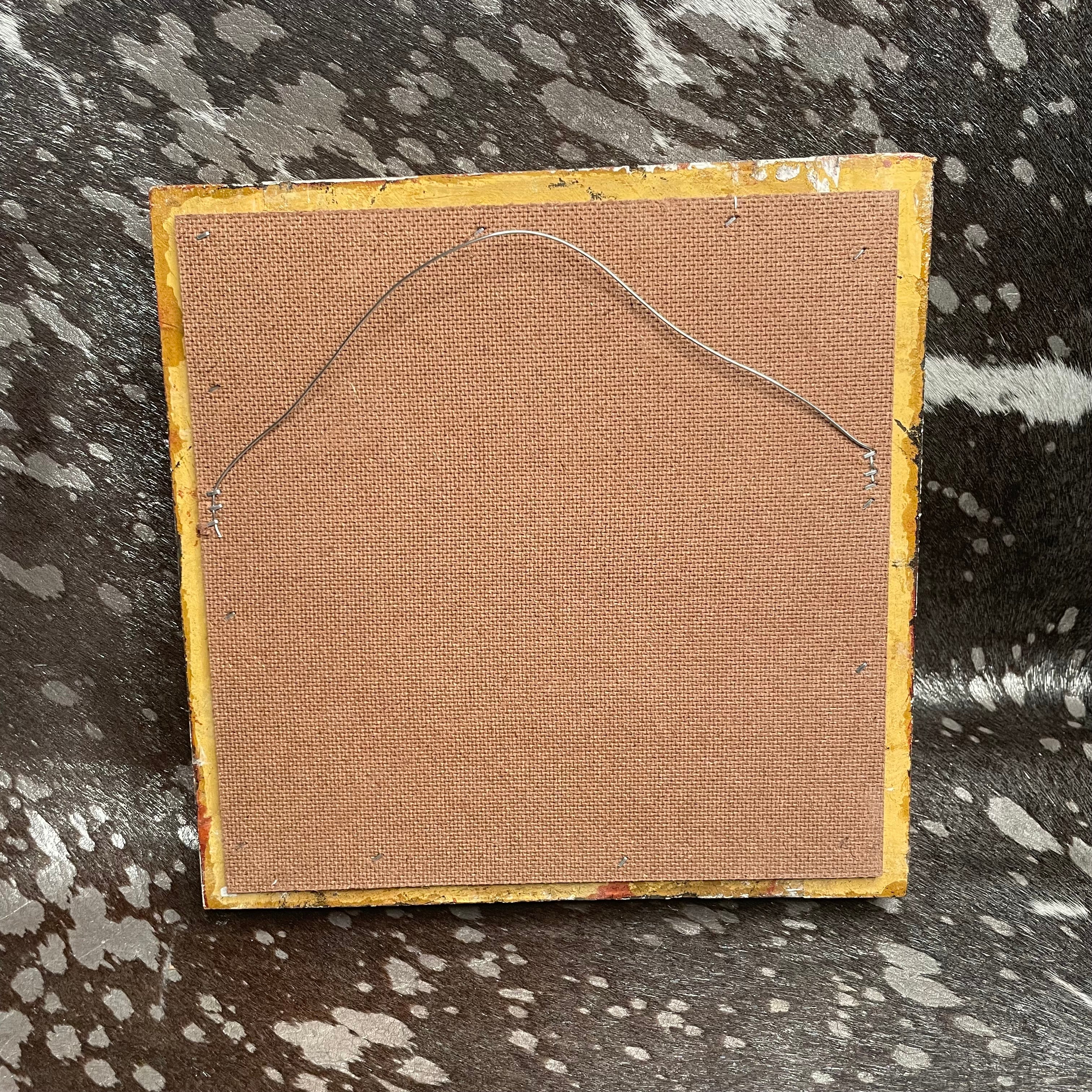 "Christmas Horse Treats" Square Framed Artwork