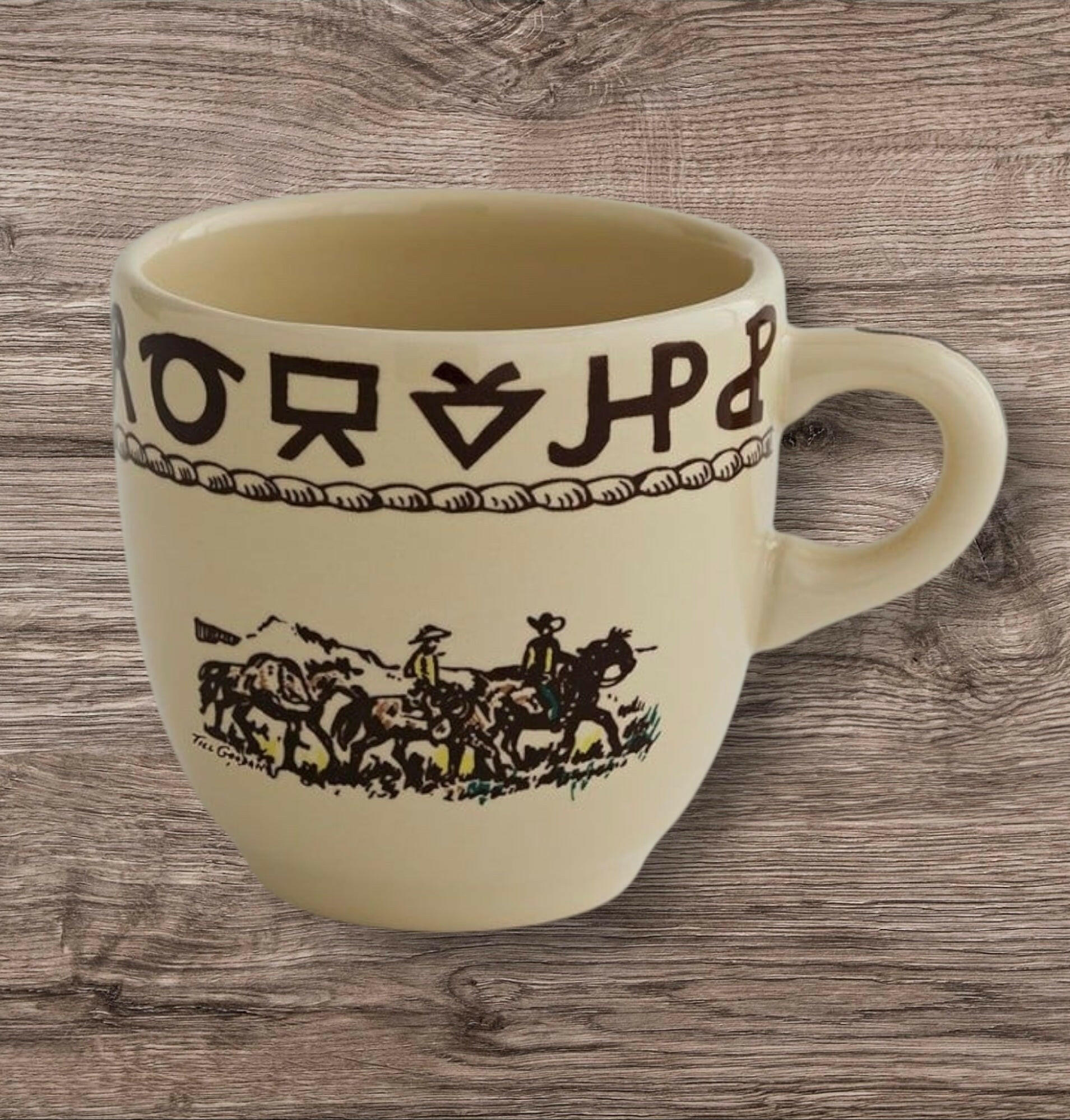 True West Rodeo Pattern 8 oz. Rodeo Cup