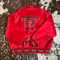 3XLarge Vintage 1992 NFR Red Satin Jacket